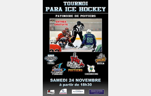 Match Para Ice Hockey à Poitiers