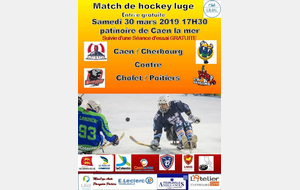 Match Para Hockey sur Glace (Hockey Luge) à Caen